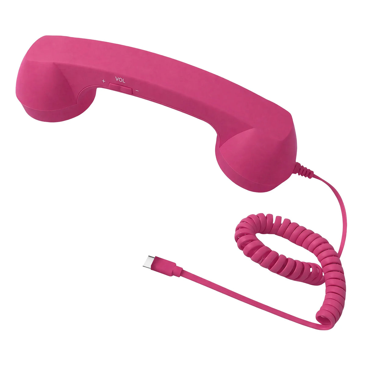 Auscultador Retro USB-C para Telemóvel – Chamadas com Estilo