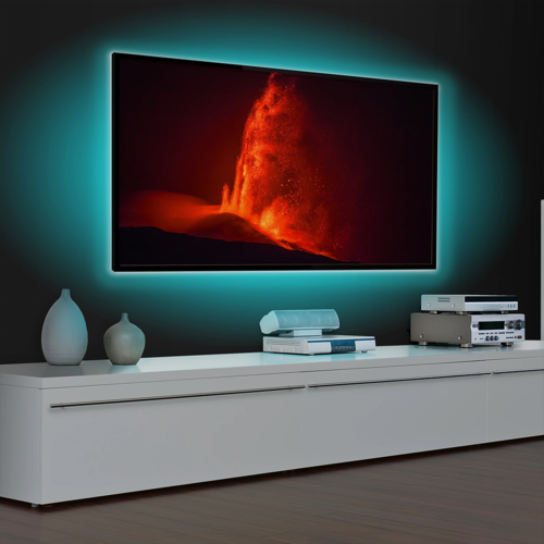 Luz LED Ambiente para TV – Efeito Cinema em Casa