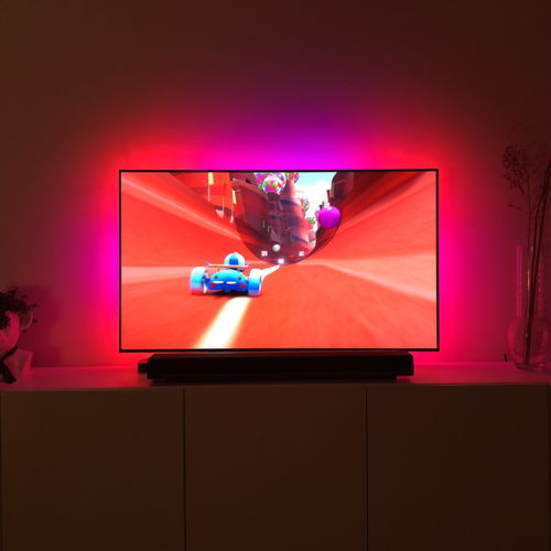 Luz LED Ambiente para TV – Efeito Cinema em Casa